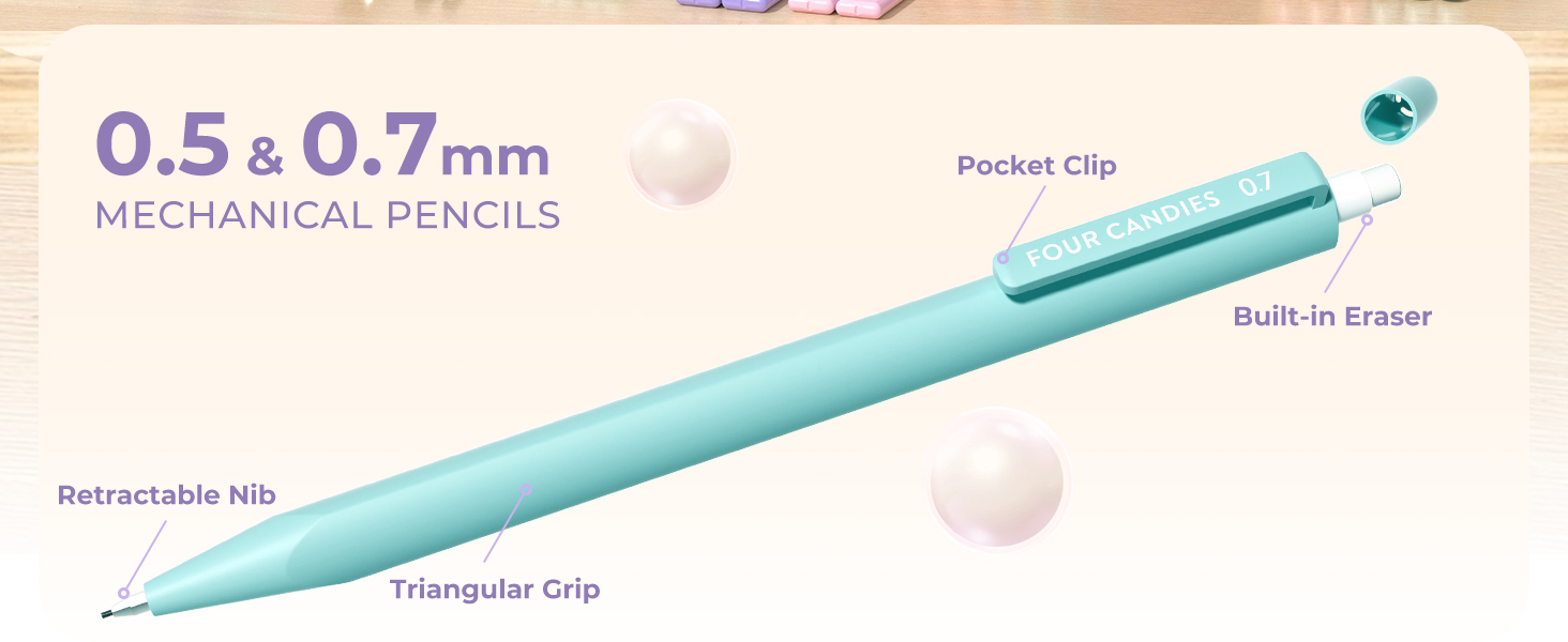 0.7mm mechanical pencil